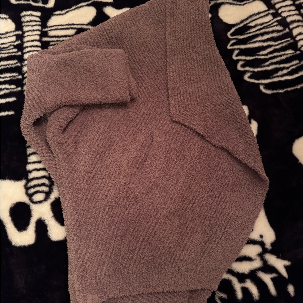 Barefoot Dreams Rosetaupe Women's shrug wrap sweater - Picture 2 of 4